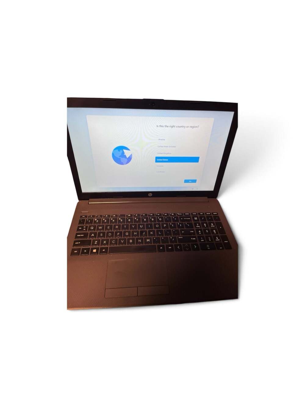 HP 250 G7 15.6 Inch Laptop Intel Core i5 8GB RAM